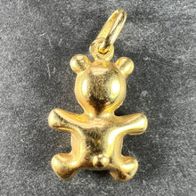 Load image into Gallery viewer, French Teddy Bear 18 Karat Yellow Gold Charm Pendant

