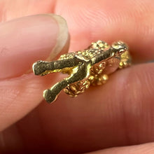 Load image into Gallery viewer, 18K Yellow Gold Poodle Dog Charm Pendant