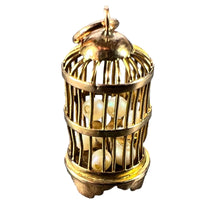 Load image into Gallery viewer, Bird Cage Cultured Pearls 14 Karat Yellow Gold Charm Pendant