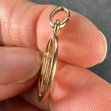 Load image into Gallery viewer, French Zodiac Libra Starsign 18K Yellow Gold Charm Pendant