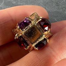 Load image into Gallery viewer, Italian Lantern 18 Karat Yellow Gold Paste Charm Pendant