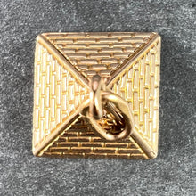Load image into Gallery viewer, Egyptian Pyramid 18K Rose Gold Charm Pendant