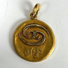 Load image into Gallery viewer, Becker French Zodiac Cancer Starsign 18K Yellow Gold Charm Pendant