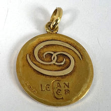 Load image into Gallery viewer, Becker French Zodiac Cancer Starsign 18K Yellow Gold Charm Pendant