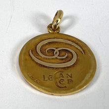 Load image into Gallery viewer, Becker French Zodiac Cancer Starsign 18K Yellow Gold Charm Pendant