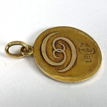 Load image into Gallery viewer, Becker French Zodiac Cancer Starsign 18K Yellow Gold Charm Pendant
