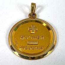 Load image into Gallery viewer, Augis French More Than Yesterday 18K Yellow Gold Love Charm Pendant