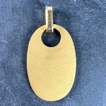 Load image into Gallery viewer, Augis French Plus Qu’Hier Ruby Diamond 18K Yellow Gold Love Charm Pendant
