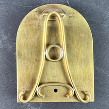 Load image into Gallery viewer, Cartier Becker St Christopher 18 Karat Yellow Gold Medal Lapis Lazuli Ruby Frame