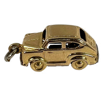 Load image into Gallery viewer, 18K Yellow Gold Mechanical Saloon Car Charm Pendant