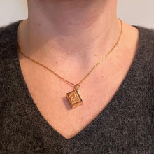 Load image into Gallery viewer, 9K Yellow Gold British Ten Shillings Emergency Funds Charm Pendant