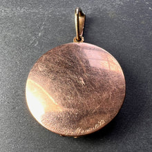 Load image into Gallery viewer, Lucky Star Shagreen 18 Karat Yellow Gold Pearl Diamond Charm Pendant