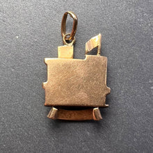 Load image into Gallery viewer, French Monaco Castle 18K Yellow Gold Charm Pendant