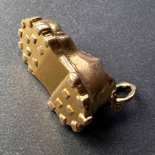 Load image into Gallery viewer, Hobnail Shoe 18K Yellow Gold Charm Pendant