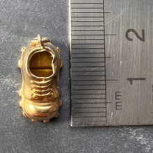 Load image into Gallery viewer, Hobnail Shoe 18K Yellow Gold Charm Pendant