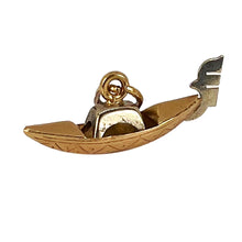 Load image into Gallery viewer, Gondola 18K Yellow Gold Charm Pendant