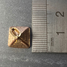 Load image into Gallery viewer, Egyptian Pyramid 14K Rose Gold Charm Pendant