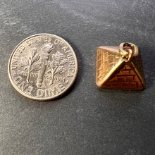 Load image into Gallery viewer, Egyptian Pyramid 14K Rose Gold Charm Pendant