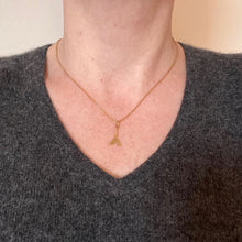 Load image into Gallery viewer, French Eiffel Tower 18K Yellow Gold Charm Pendant