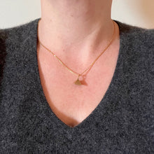 Load image into Gallery viewer, Egyptian Pyramid 14K Rose Gold Charm Pendant