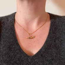 Load image into Gallery viewer, Gondola 18K Yellow Gold Charm Pendant