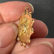 Load image into Gallery viewer, French Zodiac Pisces Fish 18K Yellow Gold Charm Pendant