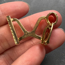 Load image into Gallery viewer, Hermes Paris French Stirrup 18K Yellow Gold Cufflinks
