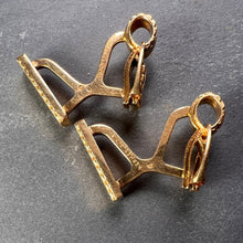 Load image into Gallery viewer, Hermes Paris French Stirrup 18K Yellow Gold Cufflinks