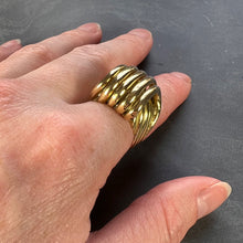 Load image into Gallery viewer, French Retro 18K Yellow Gold ‘Spring’ Ring
