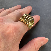 Load image into Gallery viewer, French Retro 18K Yellow Gold ‘Spring’ Ring
