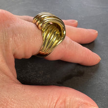 Load image into Gallery viewer, French Retro 18K Yellow Gold ‘Spring’ Ring