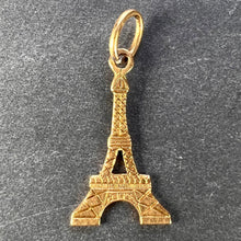 Load image into Gallery viewer, French Eiffel Tower 18K Yellow Gold Charm Pendant