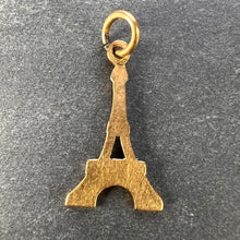 Load image into Gallery viewer, French Eiffel Tower 18K Yellow Gold Charm Pendant