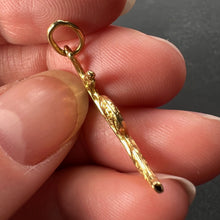 Load image into Gallery viewer, Venetian Gondola 18K Yellow Gold Charm Pendant