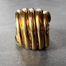 Load image into Gallery viewer, French Retro 18K Yellow Gold ‘Spring’ Ring