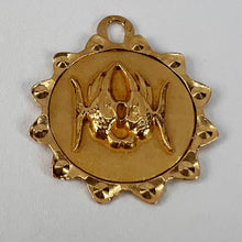 Load image into Gallery viewer, French Zodiac Pisces Fish 18K Yellow Gold Charm Pendant
