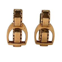 Load image into Gallery viewer, Hermes Paris French Stirrup 18K Yellow Gold Cufflinks