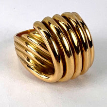 Load image into Gallery viewer, French Retro 18K Yellow Gold ‘Spring’ Ring