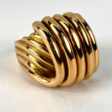 Load image into Gallery viewer, French Retro 18K Yellow Gold ‘Spring’ Ring