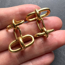 Load image into Gallery viewer, 18K Yellow Gold Marine Chain Link Cufflinks