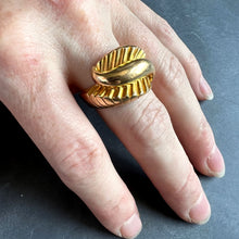 Load image into Gallery viewer, French Retro 18K Yellow Gold Ring