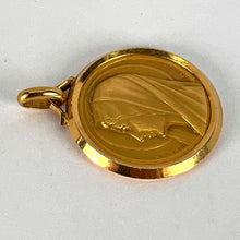 Load image into Gallery viewer, French Augis Mazzoni Virgin Mary 18K Yellow Gold Pendant