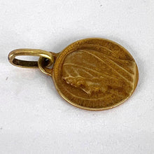Load image into Gallery viewer, French Virgin Mary Notre Dame of Lourdes 18K Yellow Gold Charm Pendant