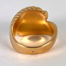 Load image into Gallery viewer, French Retro 18K Yellow Gold Ring