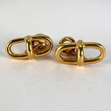 Load image into Gallery viewer, 18K Yellow Gold Marine Chain Link Cufflinks