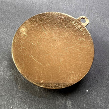 Load image into Gallery viewer, White House 14K Yellow Gold Enamel Patriotic Charm Pendant