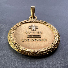 Load image into Gallery viewer, Augis French Plus Qu’Hier 18K Yellow Gold Love Charm Pendant