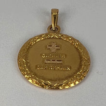 Load image into Gallery viewer, Augis French Plus Qu’Hier 18K Yellow Gold Love Charm Pendant