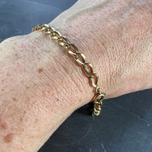 Load image into Gallery viewer, French 18 Karat Yellow Gold Twisted Curb Link Bracelet