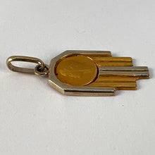 Load image into Gallery viewer, French Virgin Mary 18K Yellow White Gold Charm Pendant